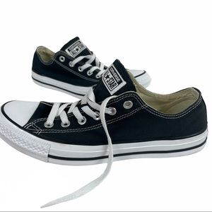 Converse Black Low Top Sneakers All Star Shoes